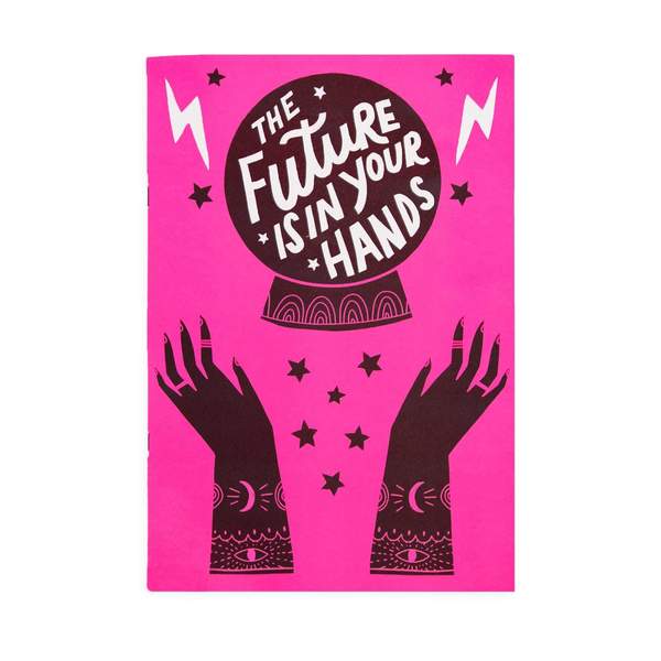 The Future Is In Your Hands A4ish Notebook
