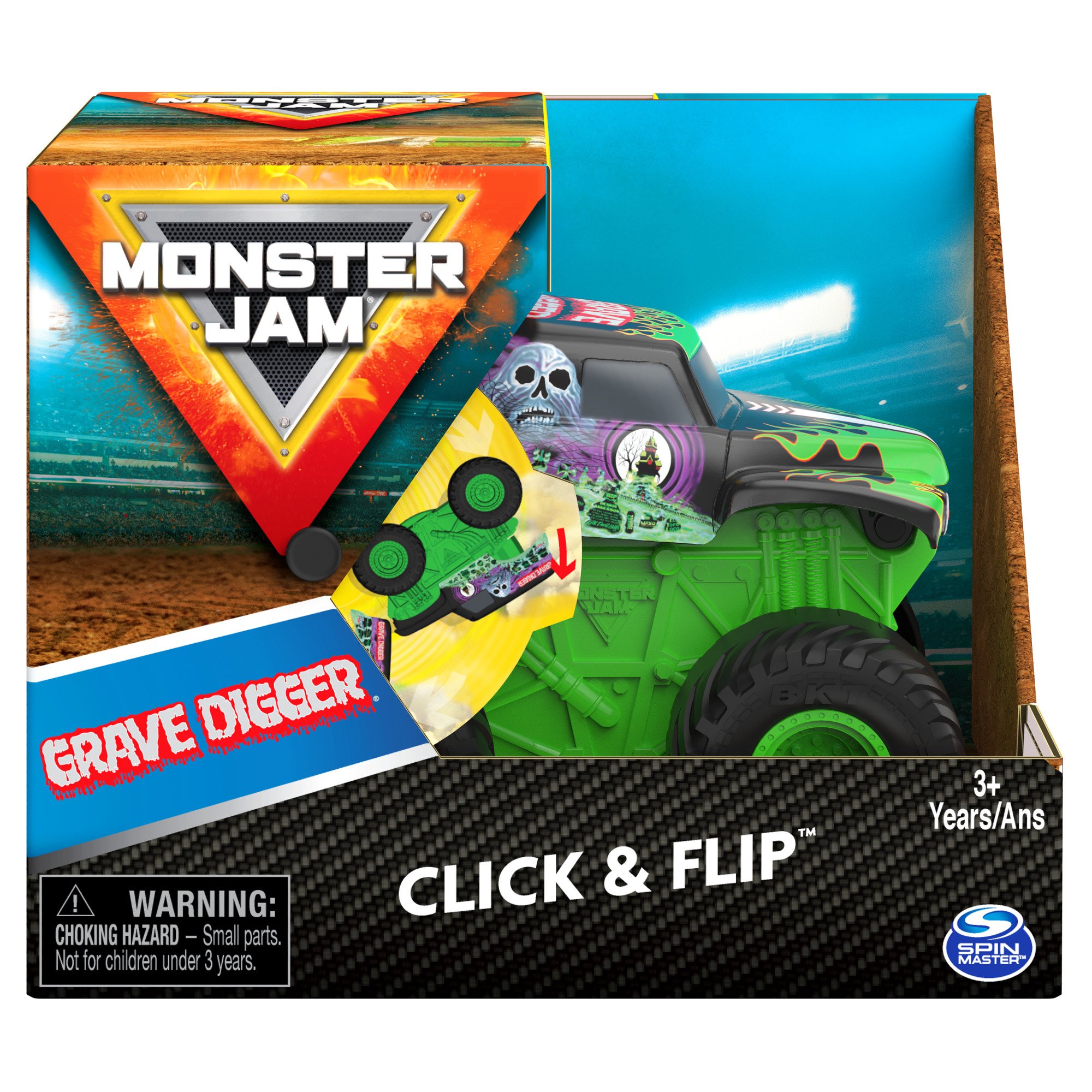 Monster Jam - Click & Flip 1:43 - Grav Digger