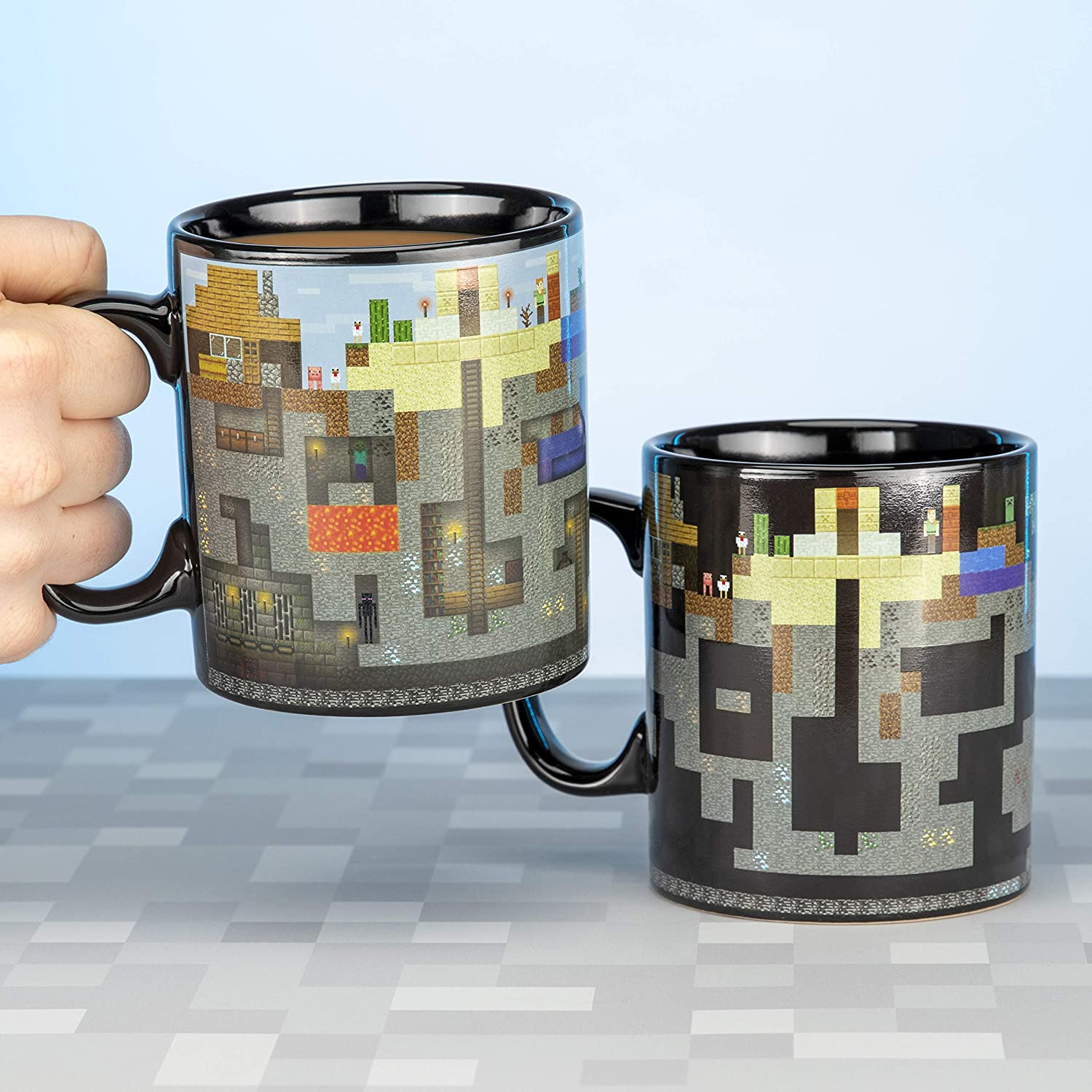 Minecraft Heat Change XL Mug - 550ml (PP6585MCF)