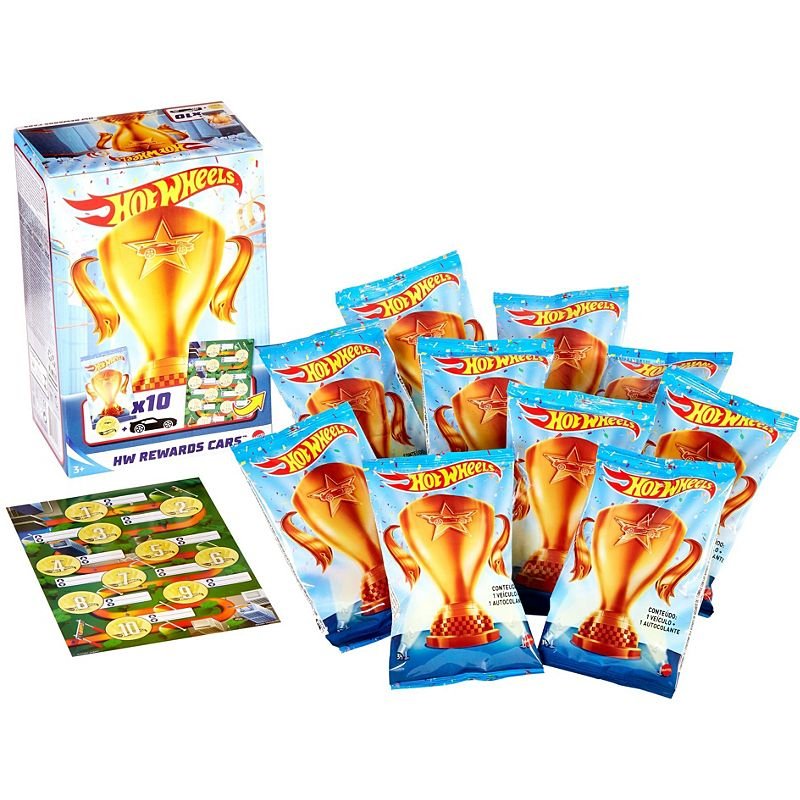 Hot Wheels - Rewards Car 10 Pack (GWN97)
