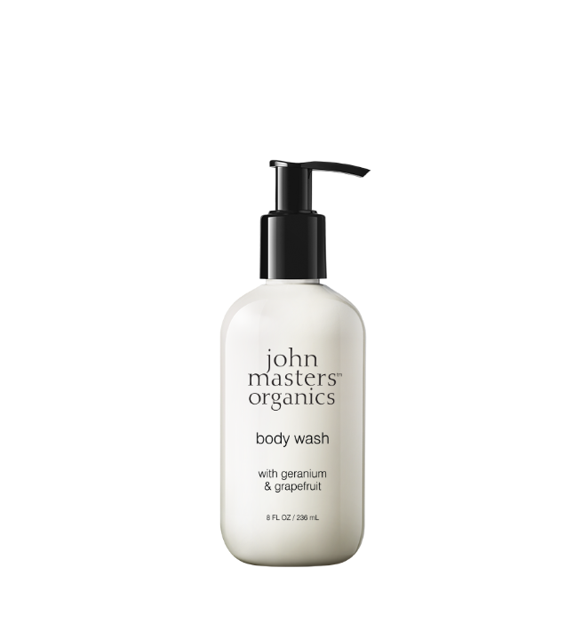 John Masters Organics - Body Wash w. Geranium & Grapefruit 236 ml