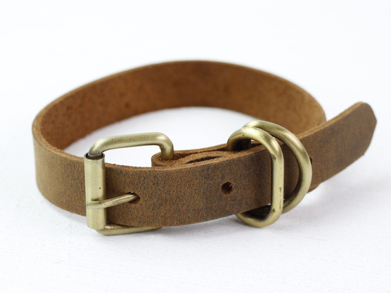Leather Dog Collar Extra Small