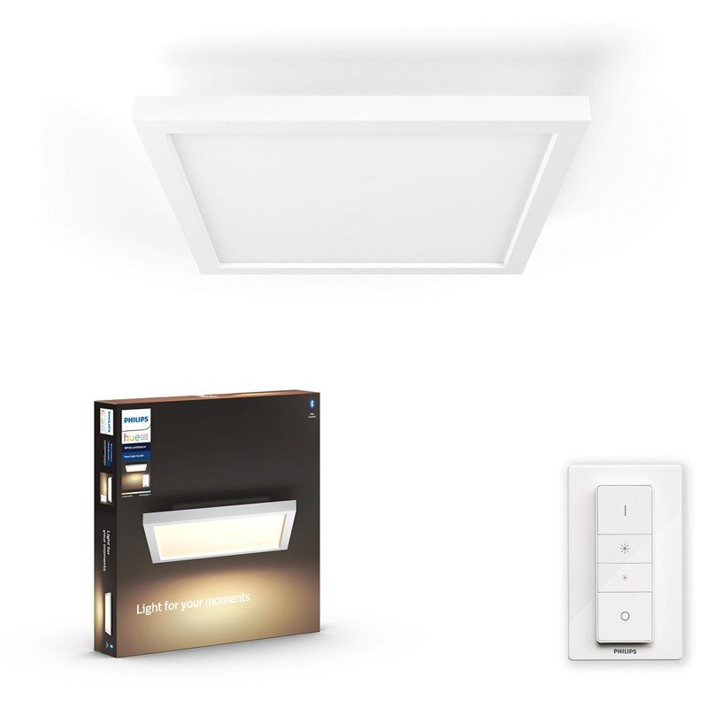 Philips Hue - Aurelle Hue Panel Ceiling light - White Ambiance