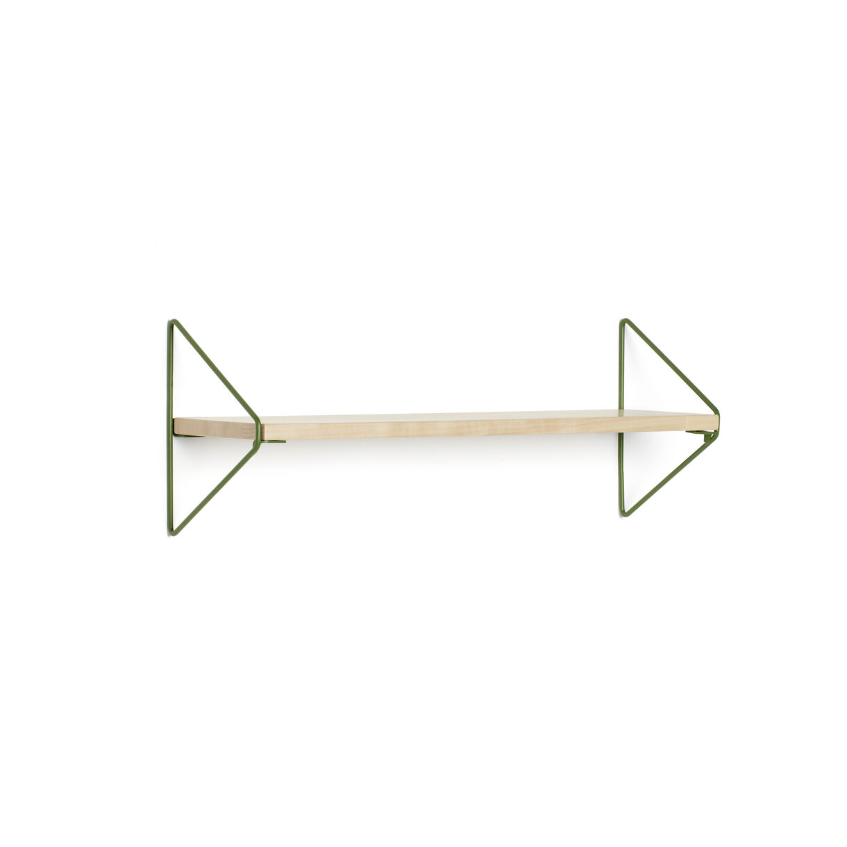 Kids Concept - Wall shelf metal/wood green (1000441)