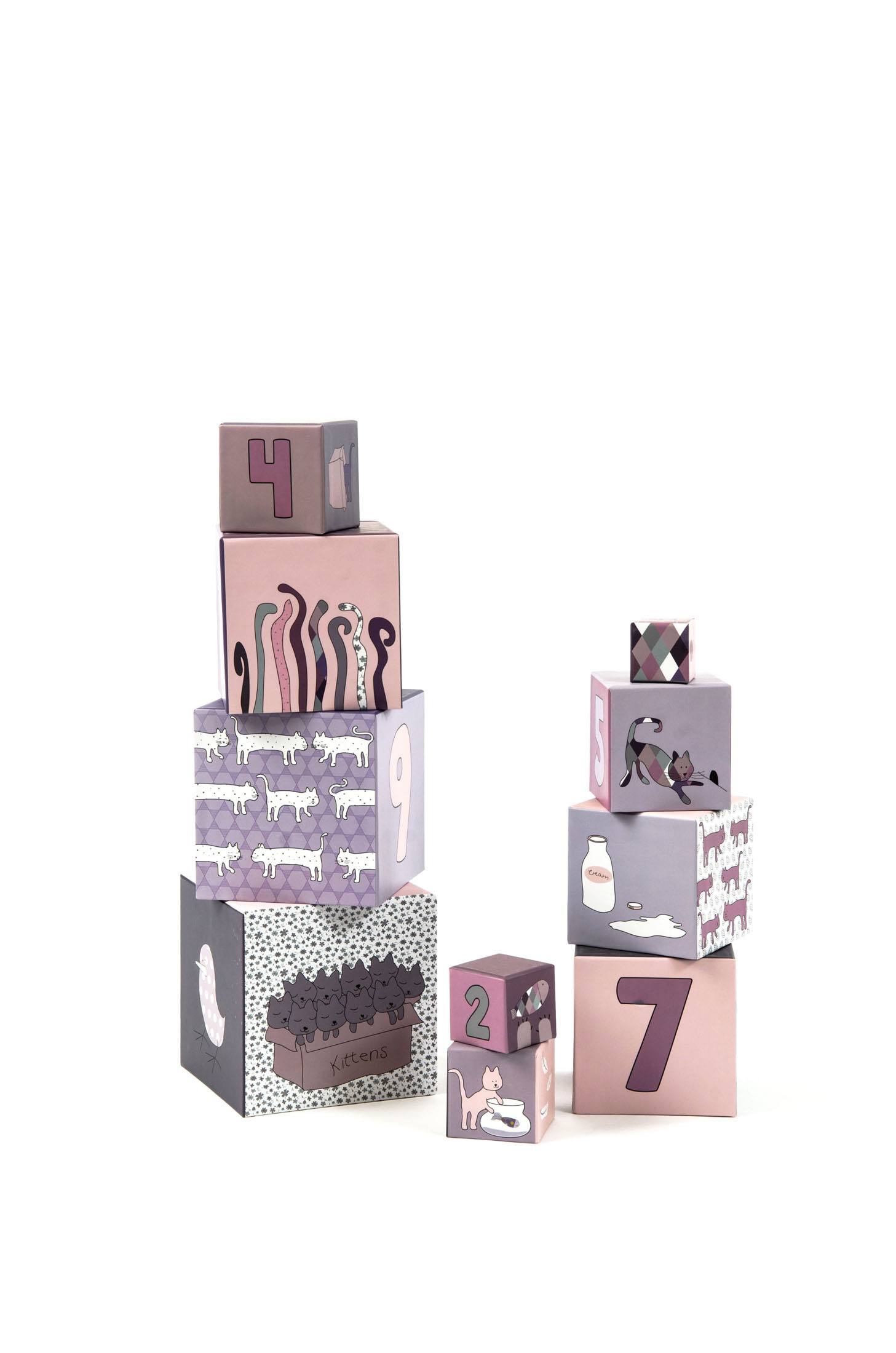 Smallstuff - Cubes 1-10 with Cats