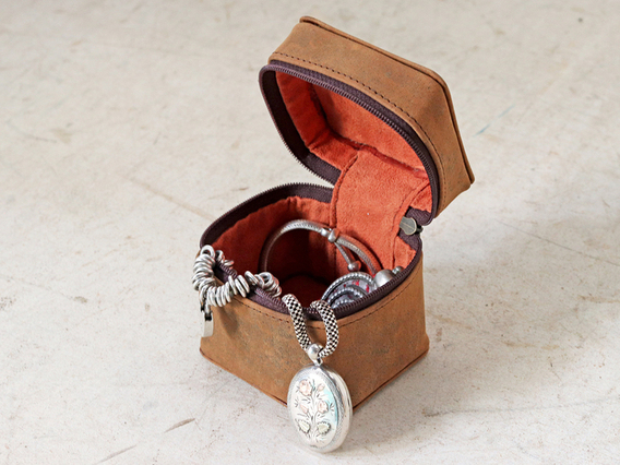 Leather Jewellery Box