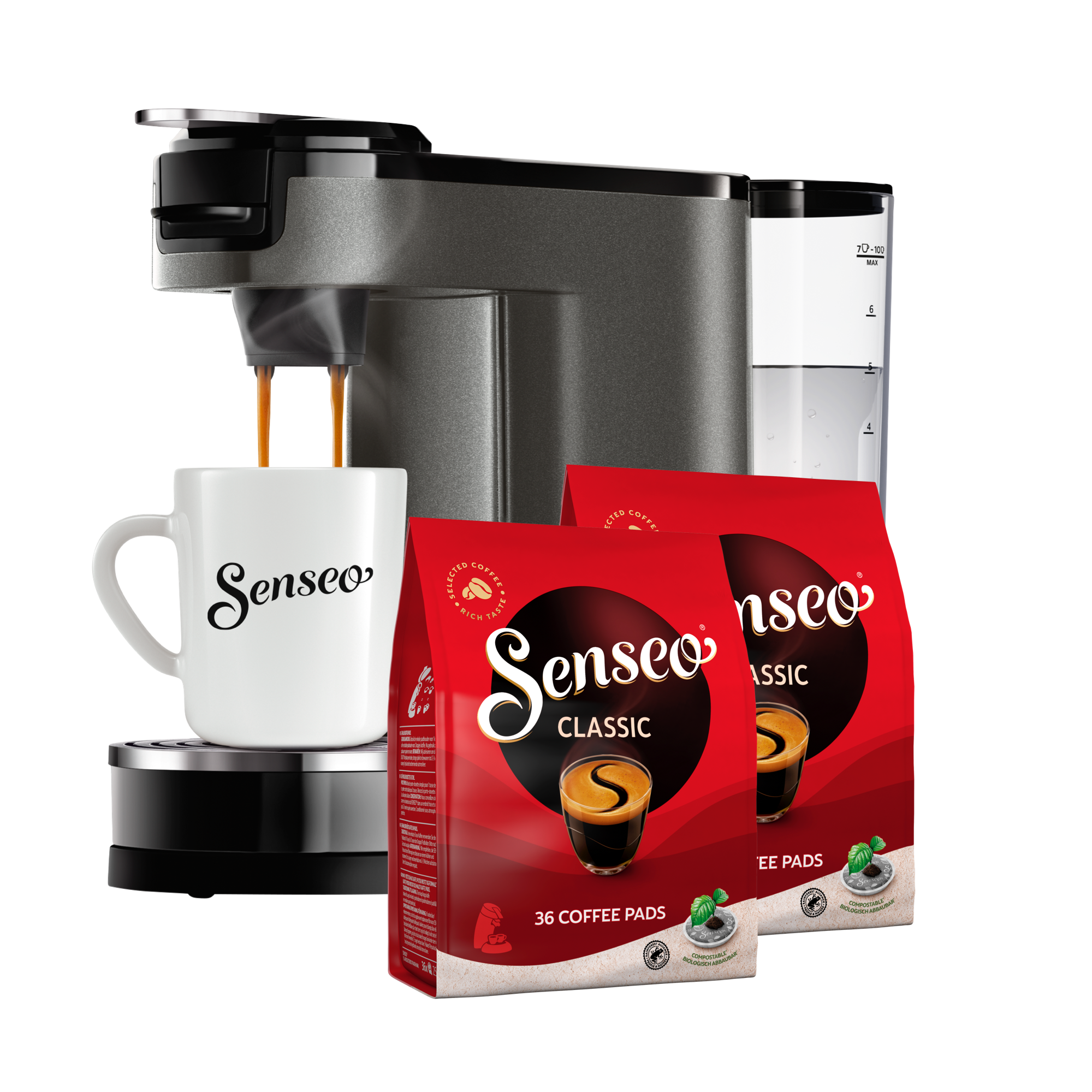 Senseo - Switch 3in1 Premium Startkit