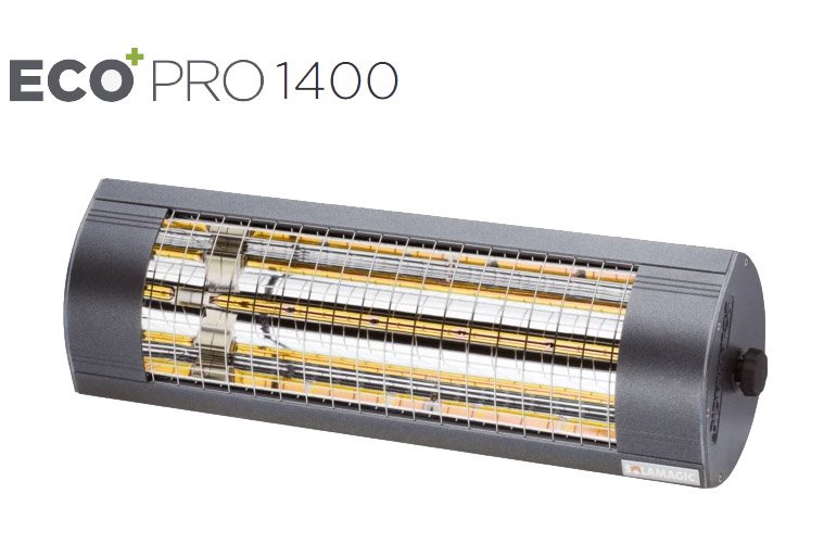 Solamagic -1400 ECO+ PRO Heater Without Switch Antracite