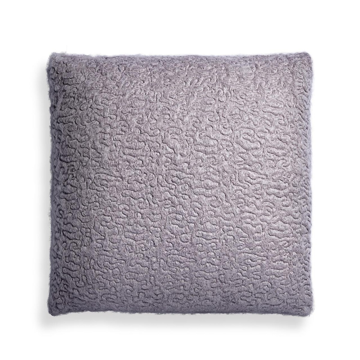 L'Objet I Haas Vermiculation Pillow I Silver