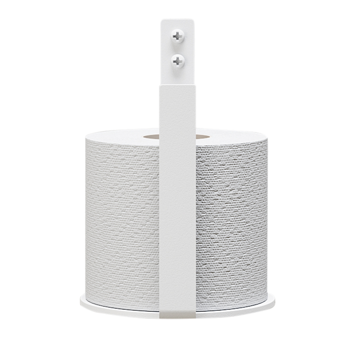 Nichba - Toiletpapir Holder Ekstra - White (L100113W)