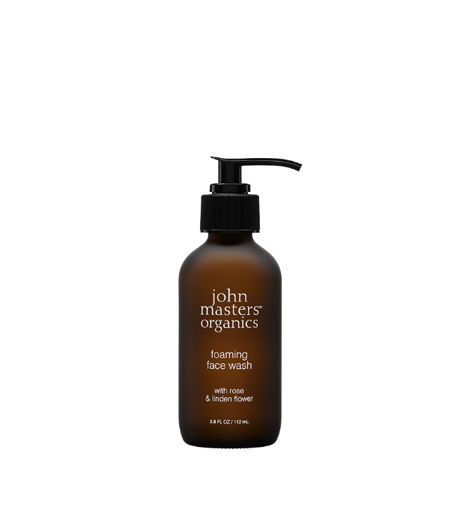 John Masters Organics - Foaming Face Wash w. Rose & Linden Flower 112 ml