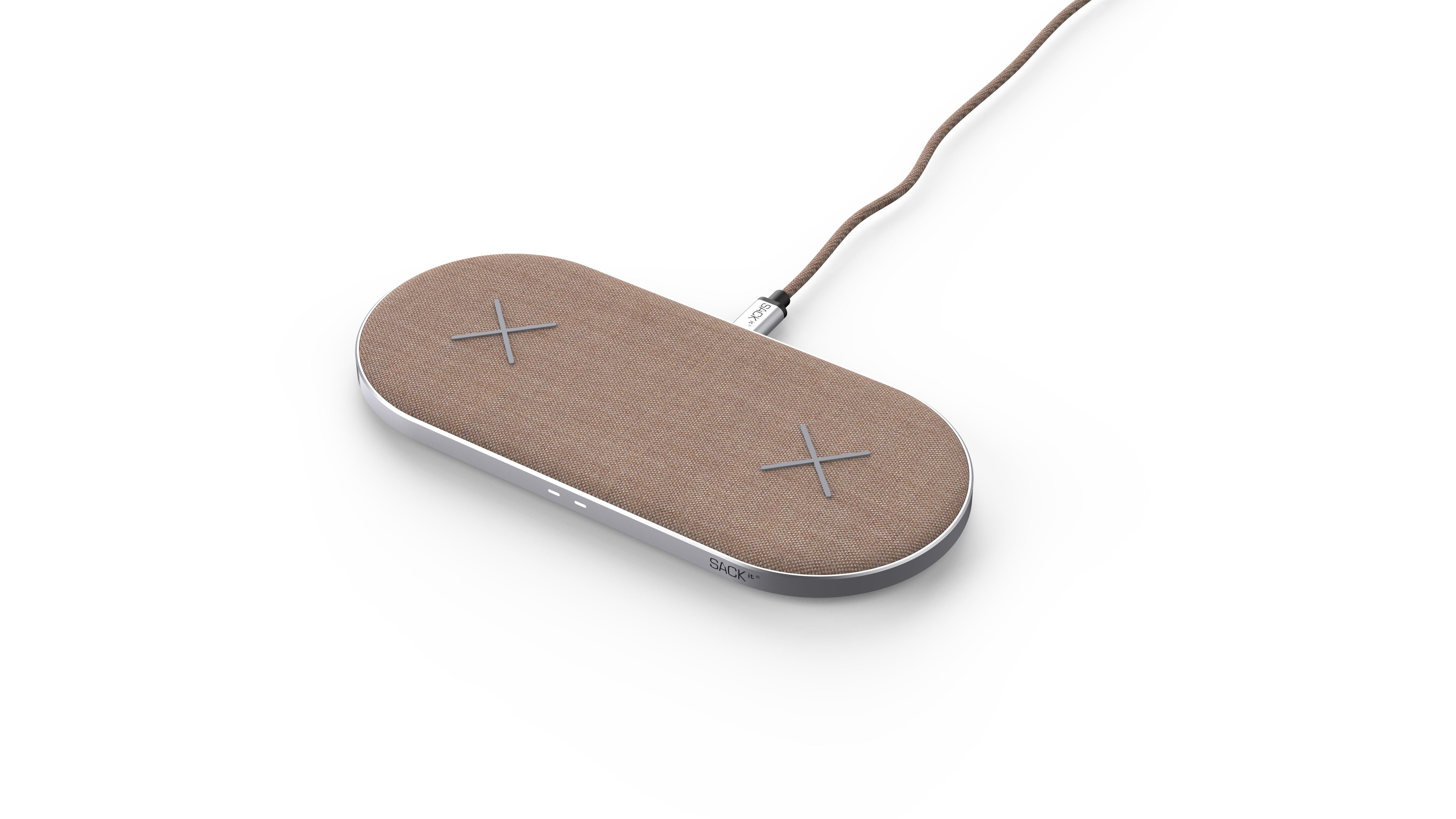 SACKit - CHARGEit Dual Dock - Wireless Charger - Rose