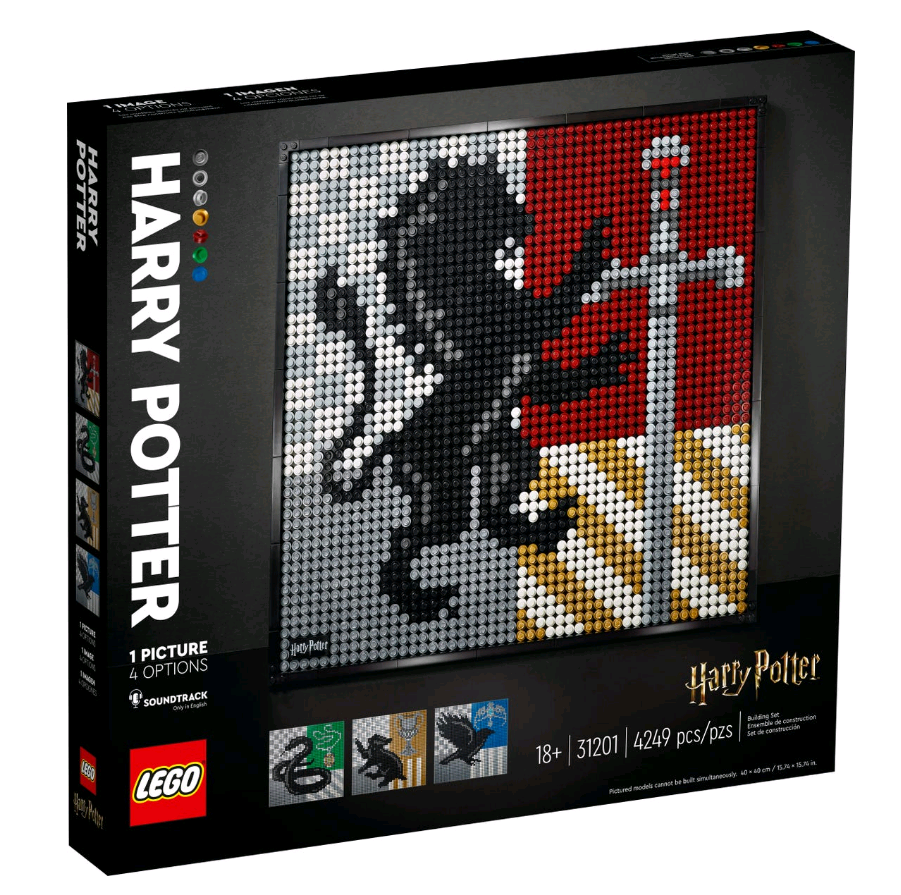 LEGO ART - Harry Potter™ Hogwarts™ Crests (31201)
