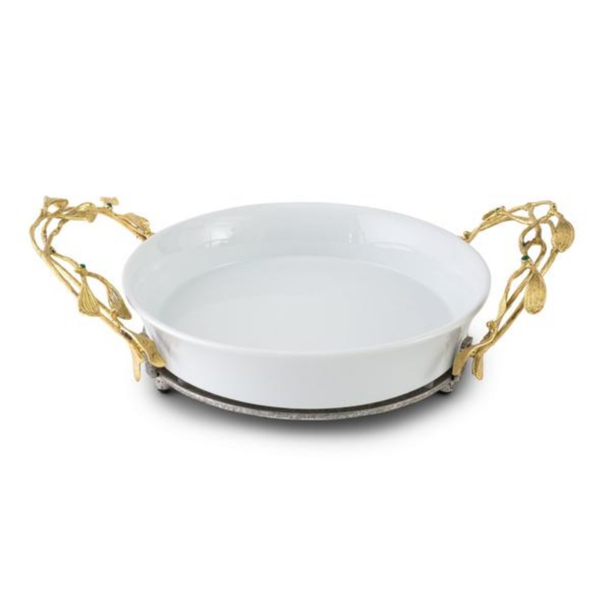 Michael Aram I Mistletoe Pie Dish