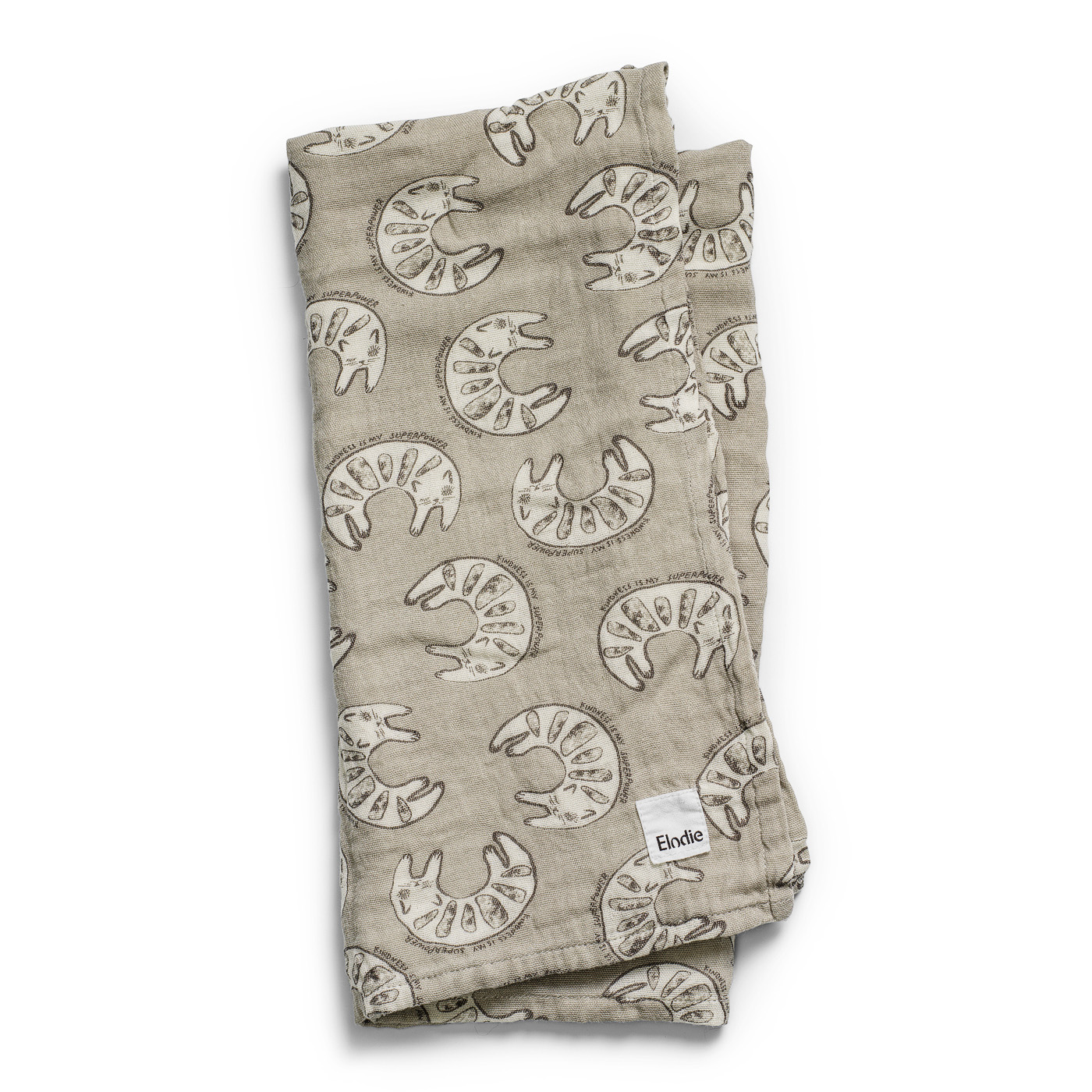 Elodie Details - Bamboo Muslin Blanket - Kindness Cat