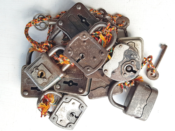 Old Padlock - Small