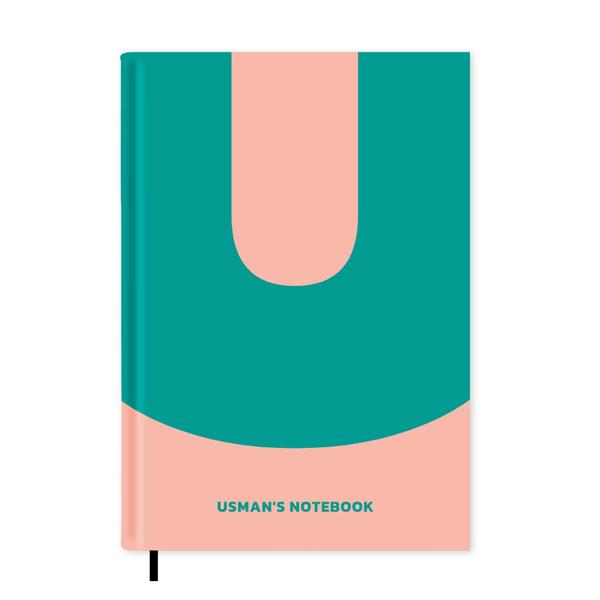 U is For Notebook A5 - Personalised