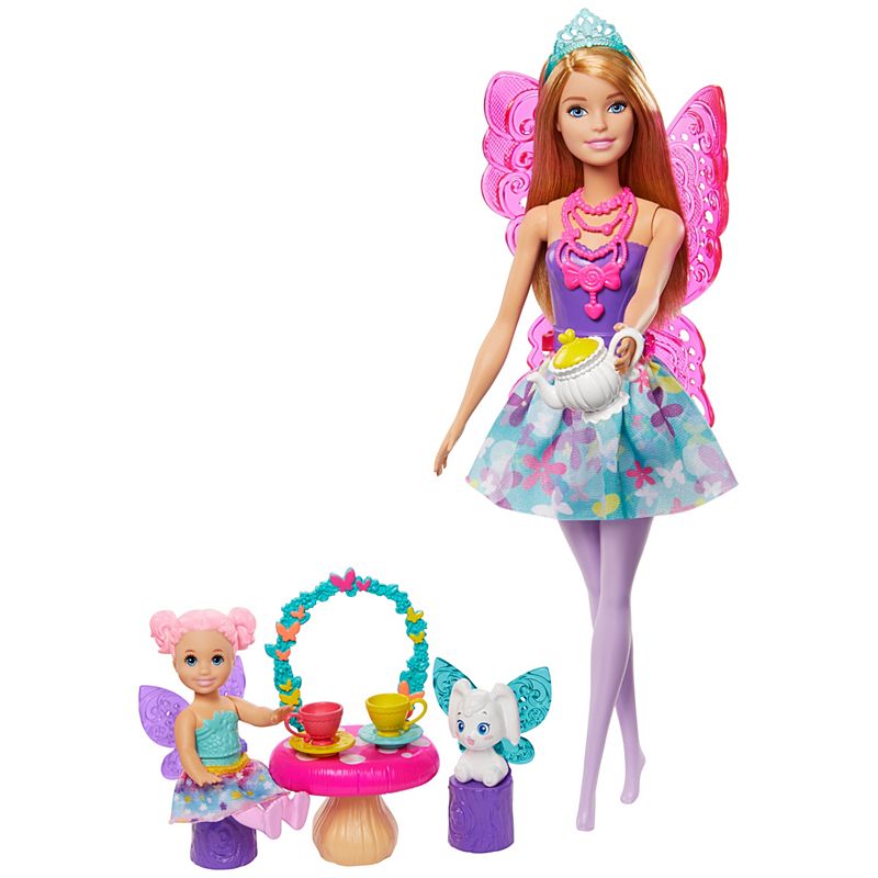 Barbie - Dreamtopia Nurturing Story - Fairy Tea Party Set (GJK50)