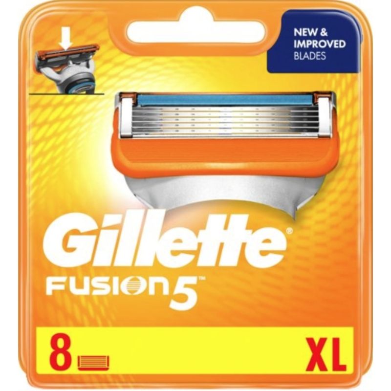 Gillette - Fusion Manual Blades XL Pack 8 Pcs