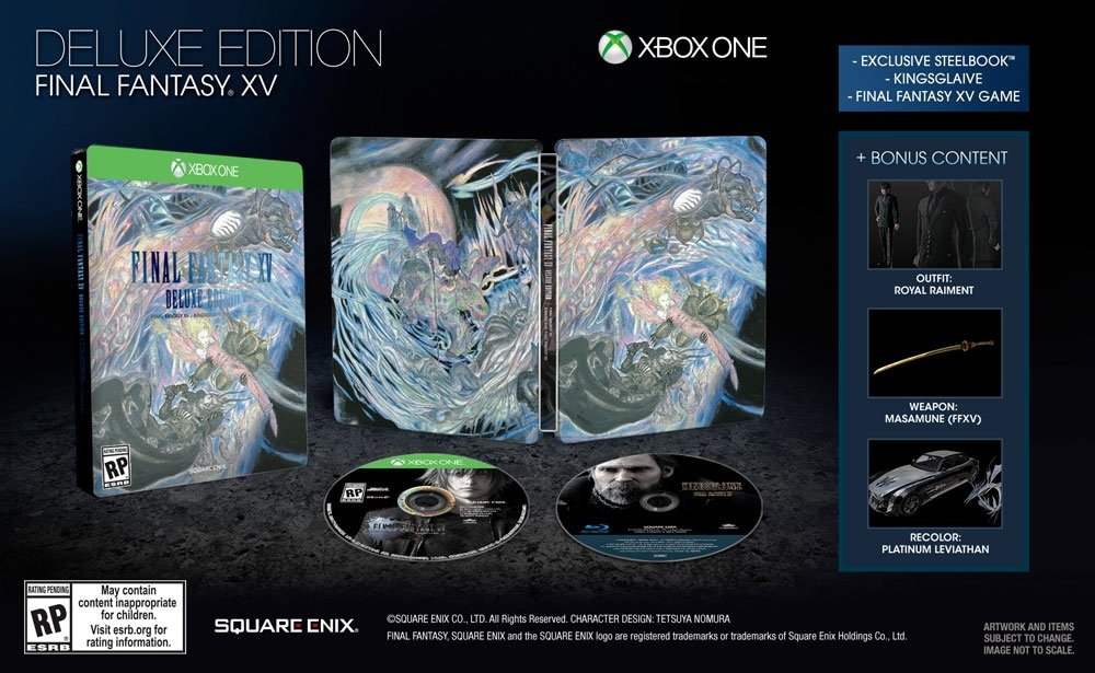 Final Fantasy XV (15) - Deluxe Edition