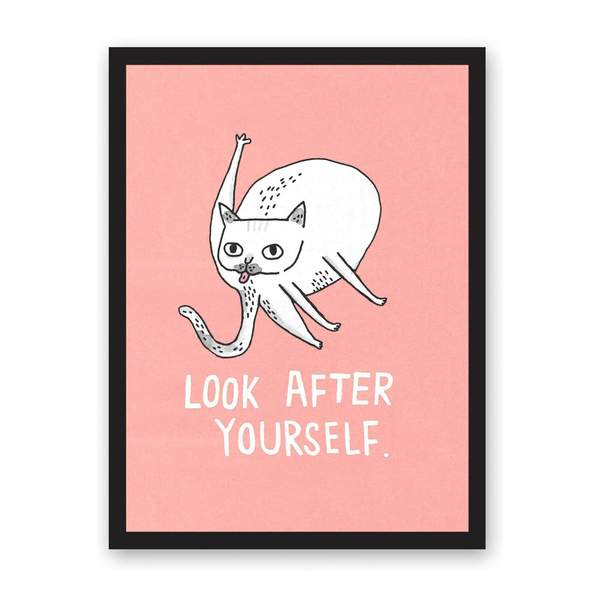 Look After Yourself Riso Print A4