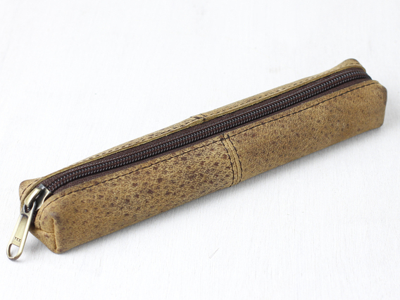 Mini Leather Pencil Case