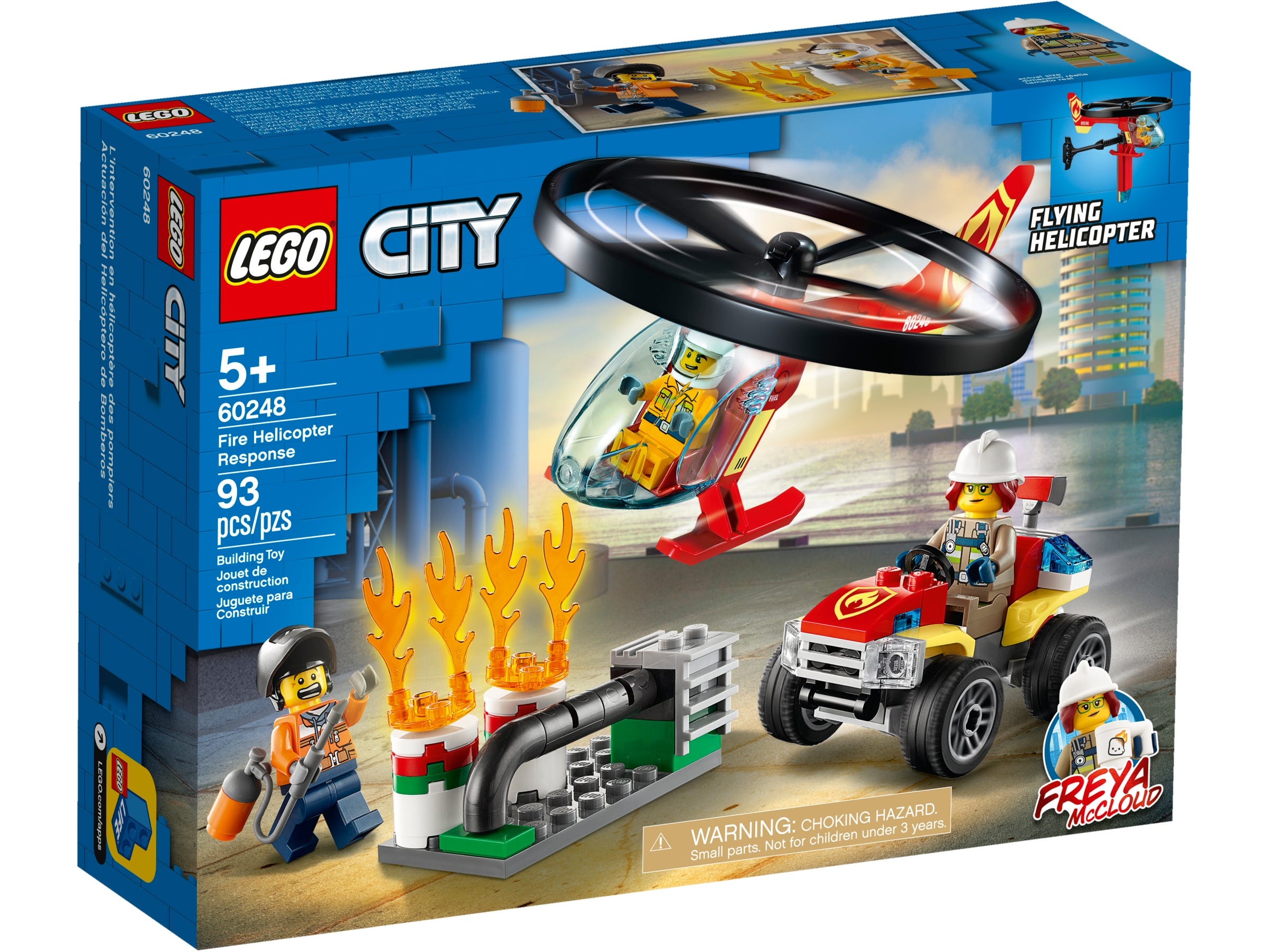 LEGO City - Fire Response Helicopter (60248)