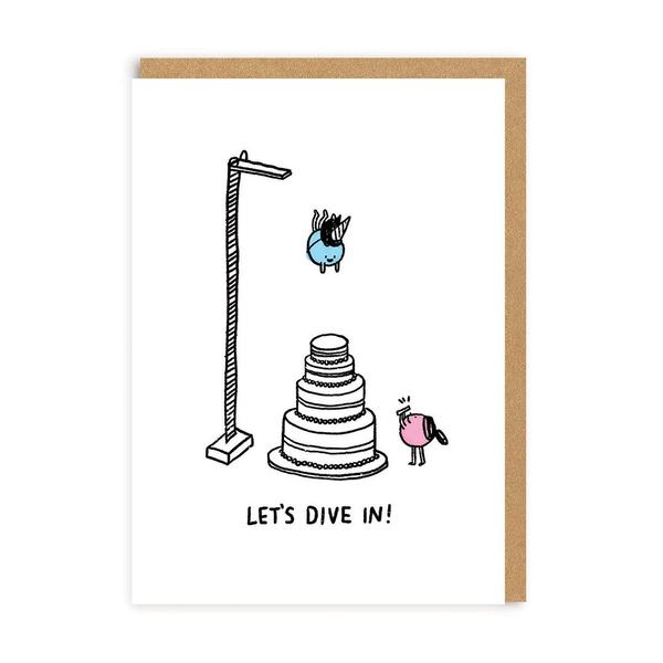 Let's Dive In! Greeting Card