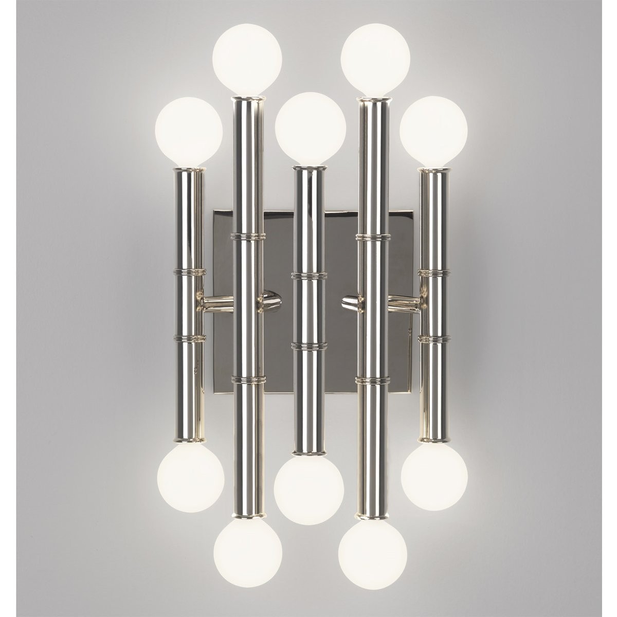 Jonathan Adler I Meurice Five Arms Sconces I Nickel