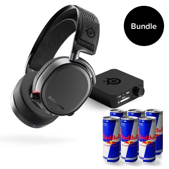 Steelseries - Arctis Pro Wireless Gaming Headset + Limited Redbull Bundle