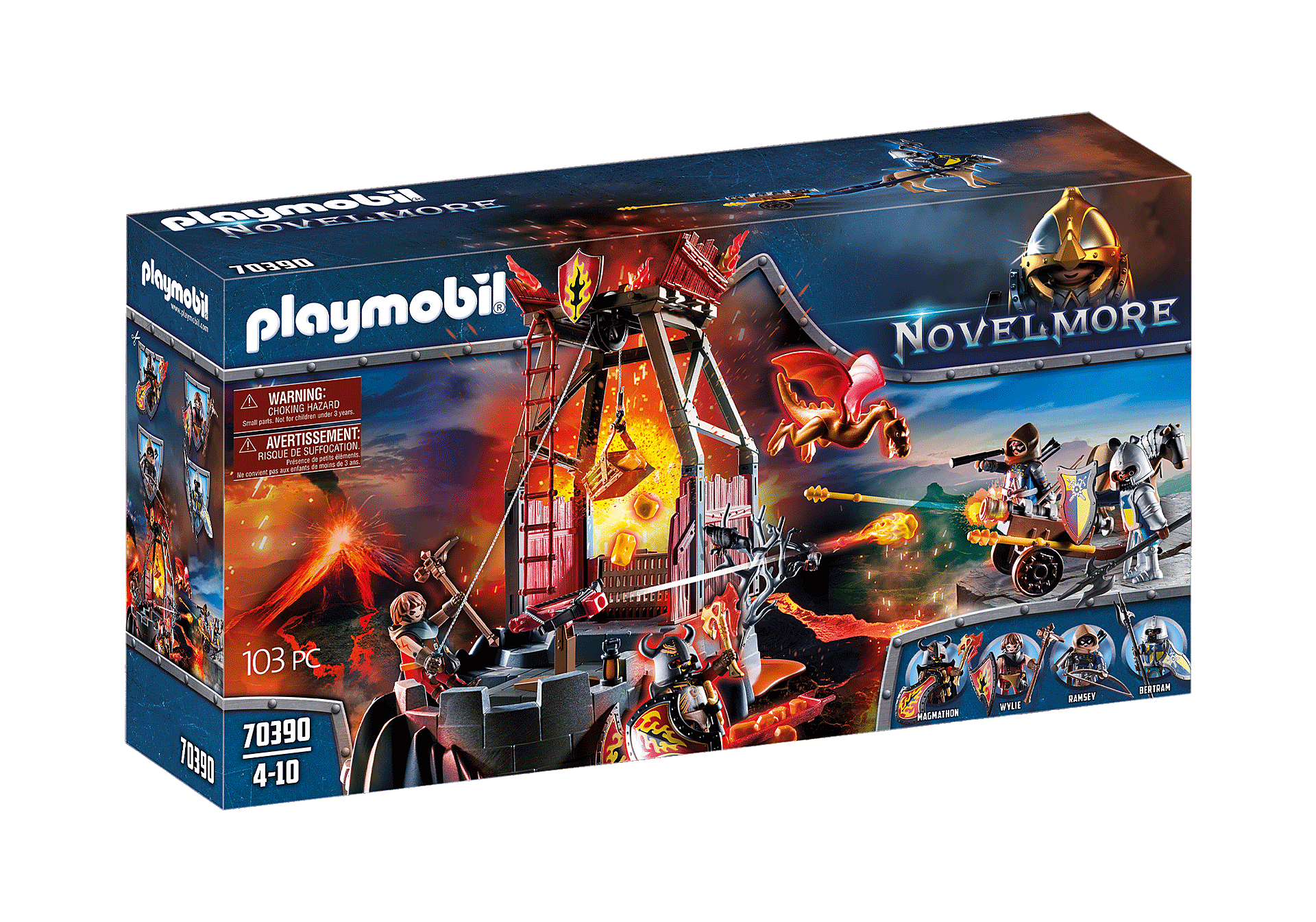 Playmobil - Burnham Raiders - Fire Lava mine (70390)