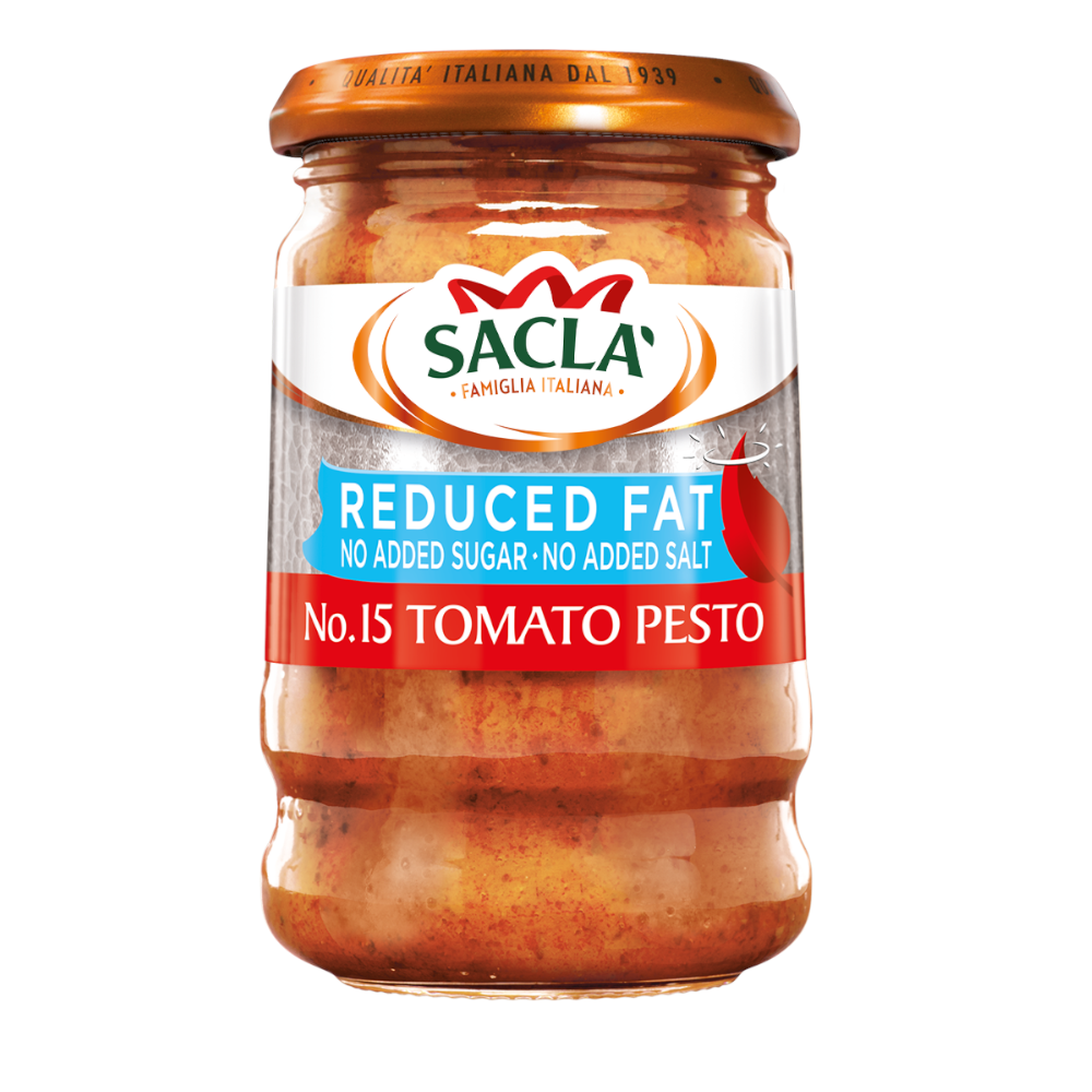 Sacla' Reduced Fat Tomato Pesto 190g