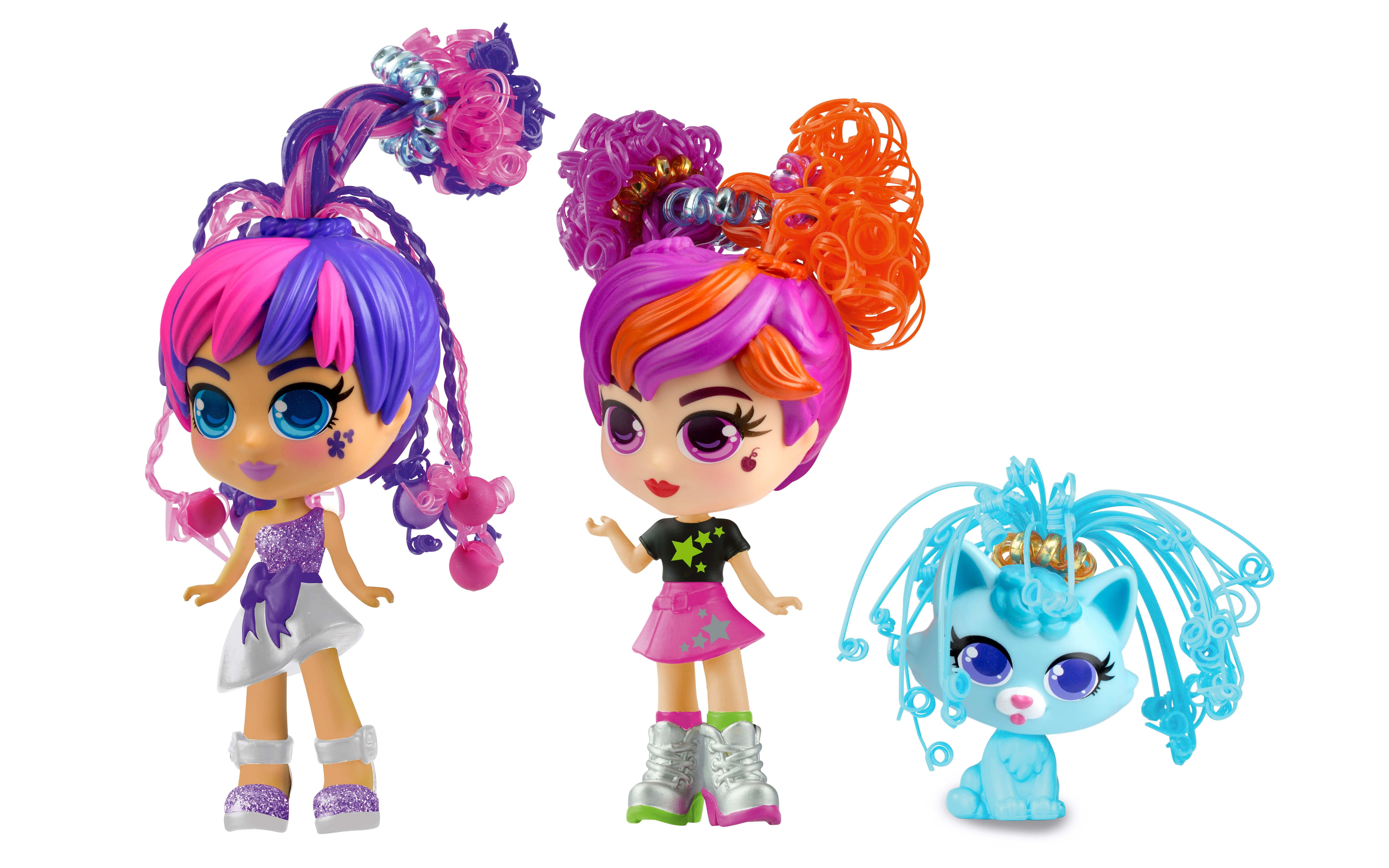 Silverlit - Curli girls Doll and Pet Twin Set (82080)