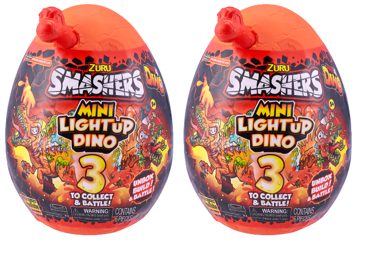 Smashers - Medium Light up Surprise Egg (2 pcs)
