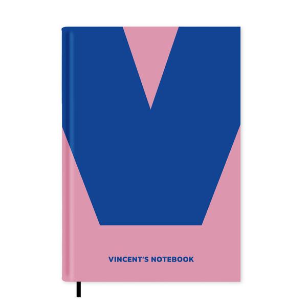 V is For Notebook A5 - Personalised