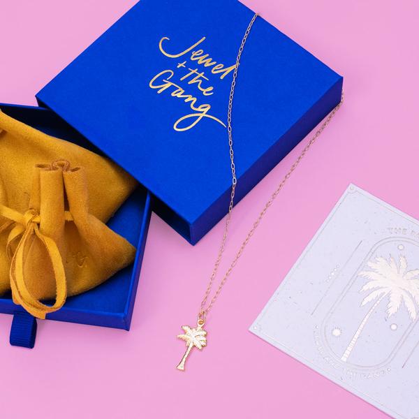 Jewel + The Gang The Palm Tree Necklace