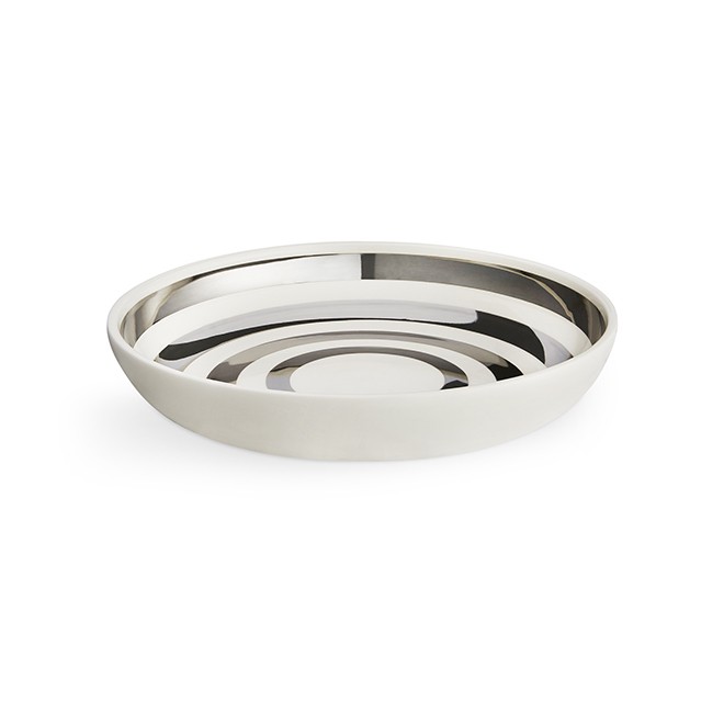 Kähler - Omaggio Dish - Silver (691794)