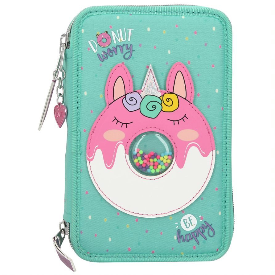 Top Model - Triple Pencil Case - Candy Cake (411030)