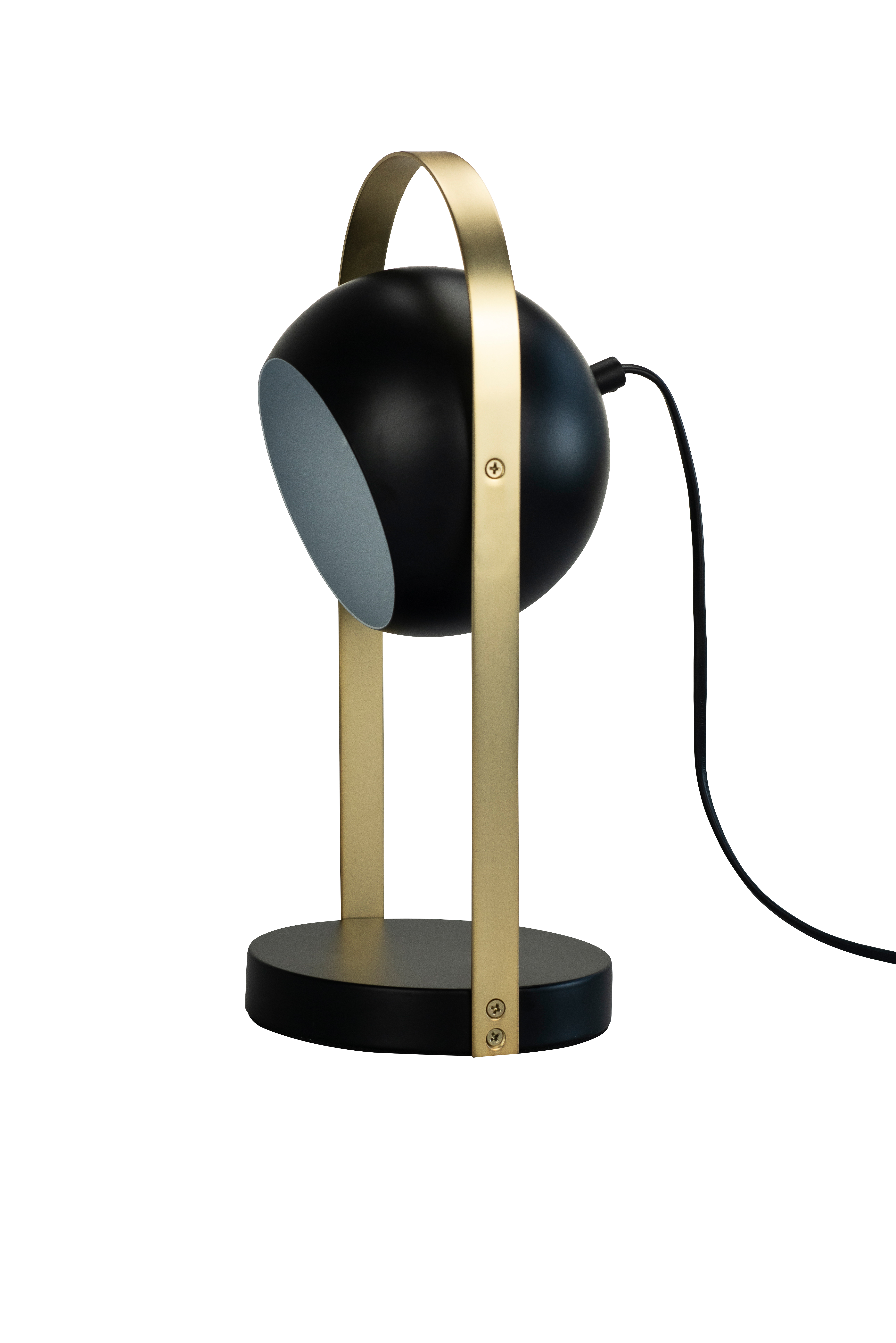 Dyberg-Larsen - Geneve Table Lamp - Black With Brass (7190)