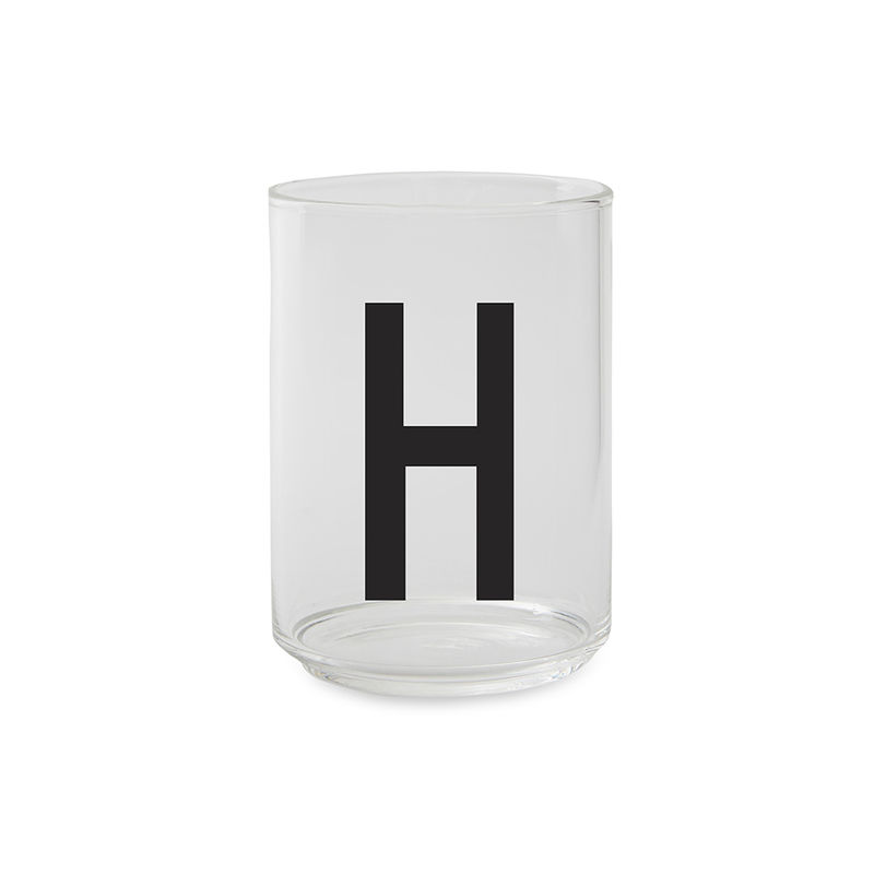 ​Design Letters - Kids Tritan Personal Drinking Glass​​ - H