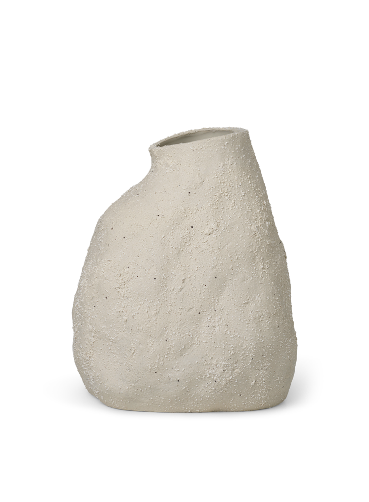 Ferm Living - Vulca Vase Medium - Off-White (1104172842)
