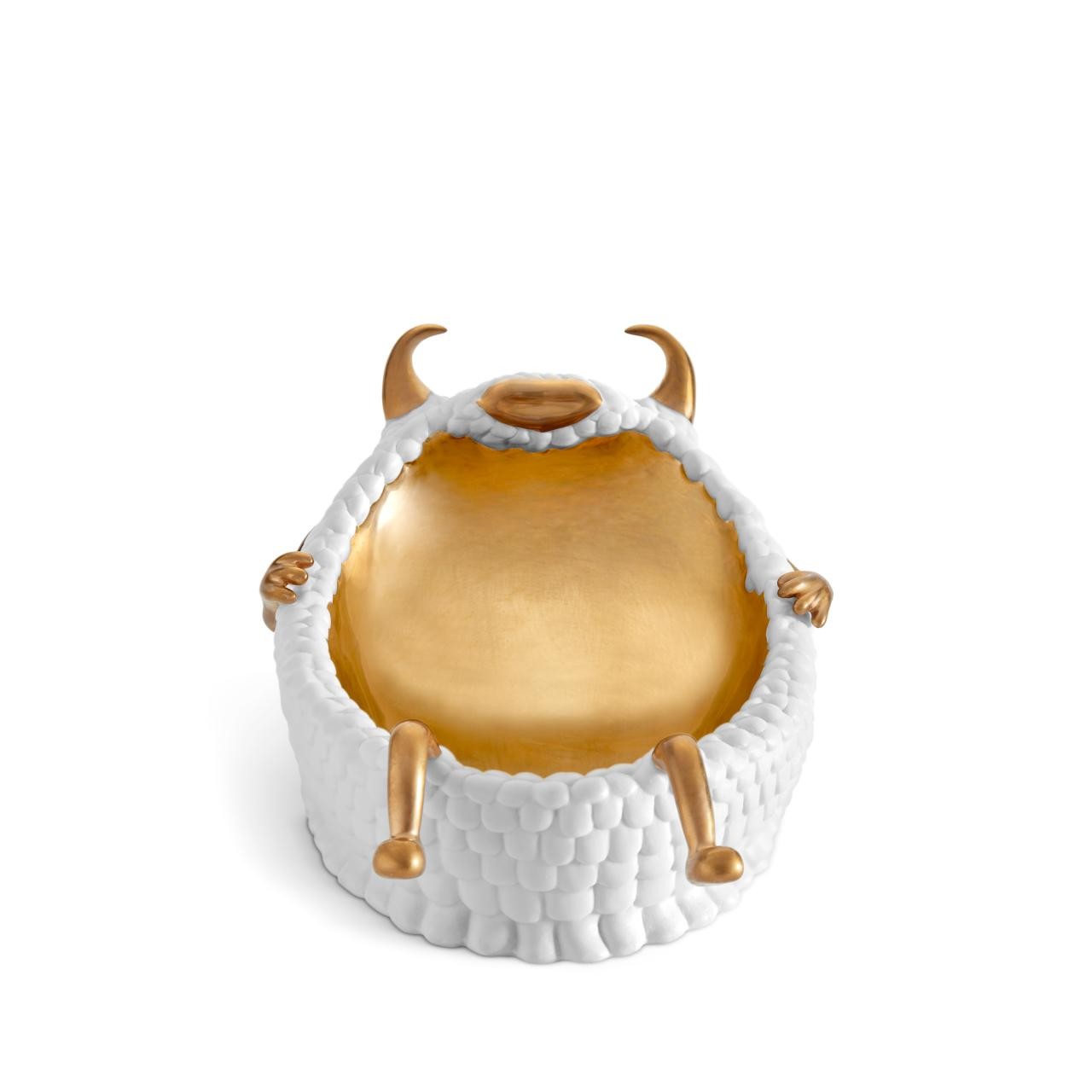 L'Objet I Haas Lazy Susan Catchall White