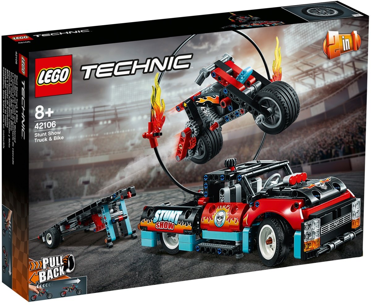 LEGO Technic - Stunt Show Truck and Bike (42106)