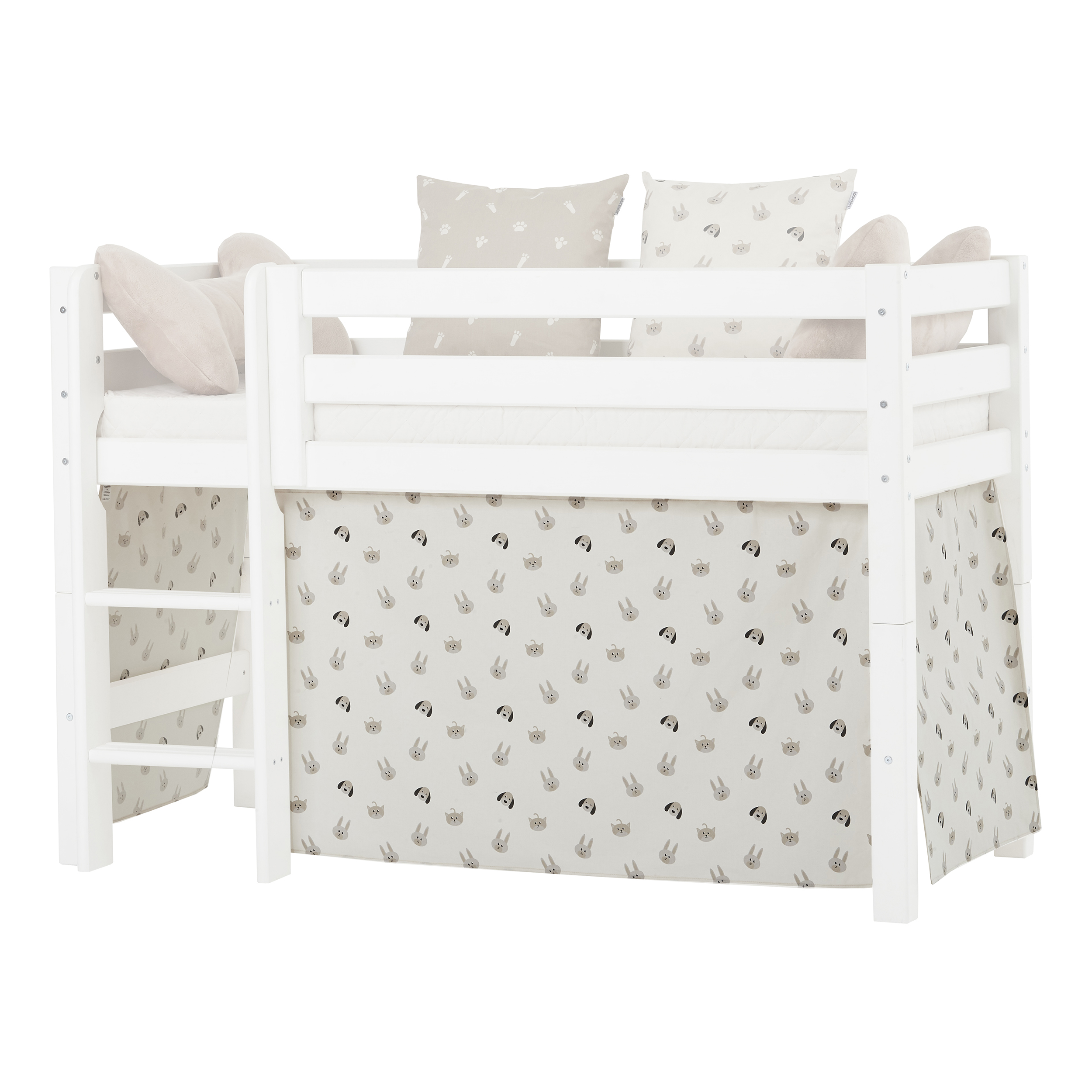 Hoppekids - Play Curtain Half-High Bed 70x160 cm - Pets Pristine