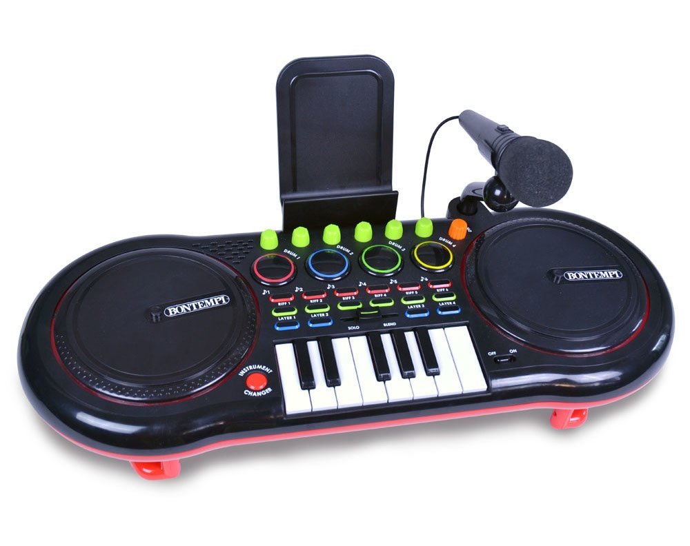 Bontempi - DJ-mixer with microphone and keyboard (181000)