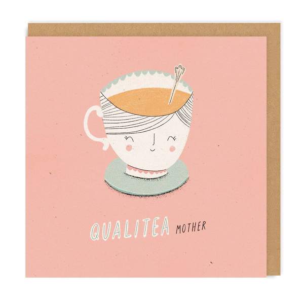 Quali-tea Mother Square Greeting Card