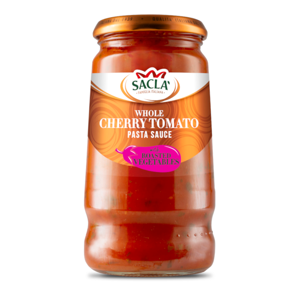 Sacla' Whole Cherry Tomato with Roasted Vegetables 350g
