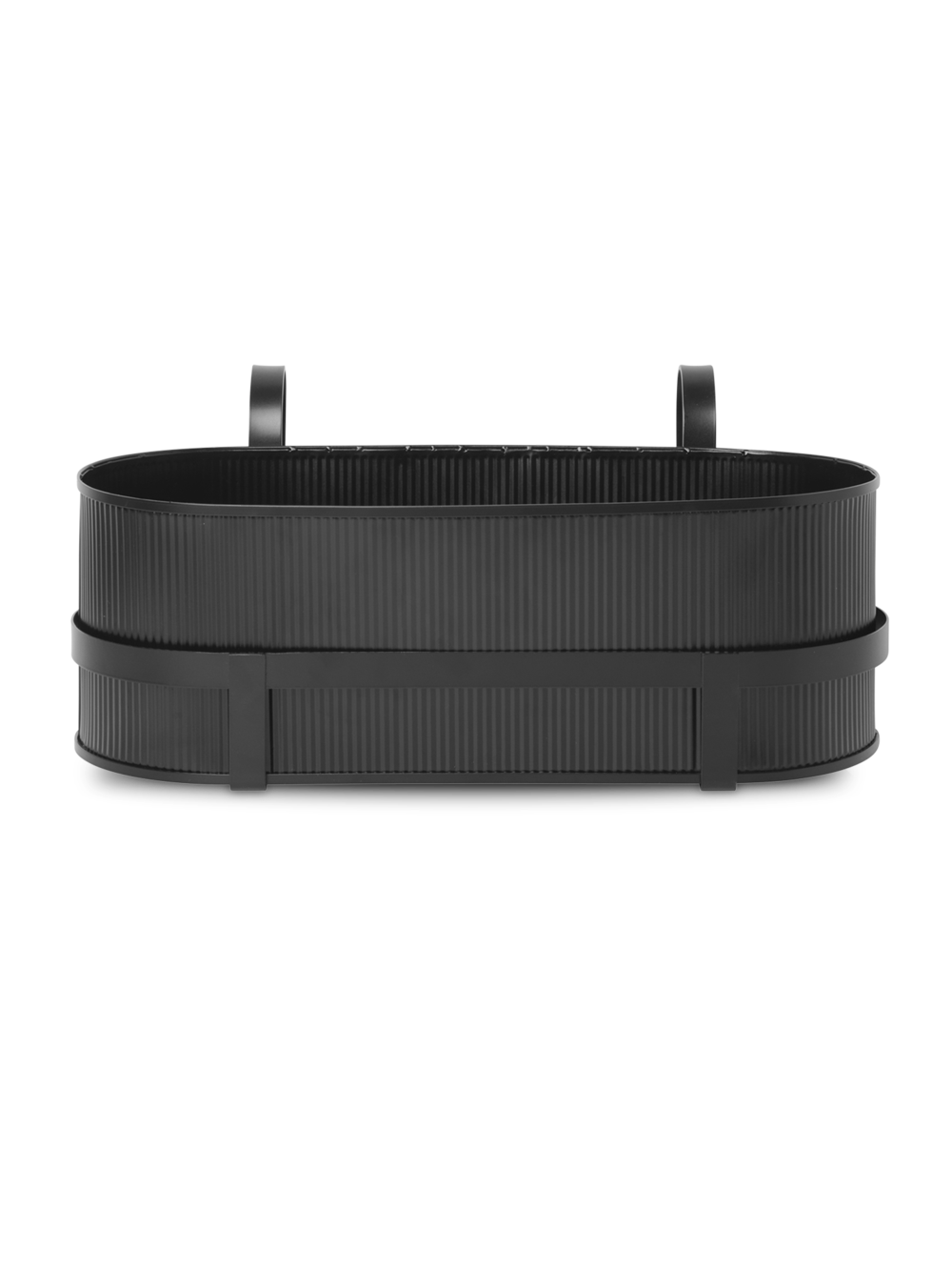 Ferm Living - Bau Balcony Box - Black (100020101)