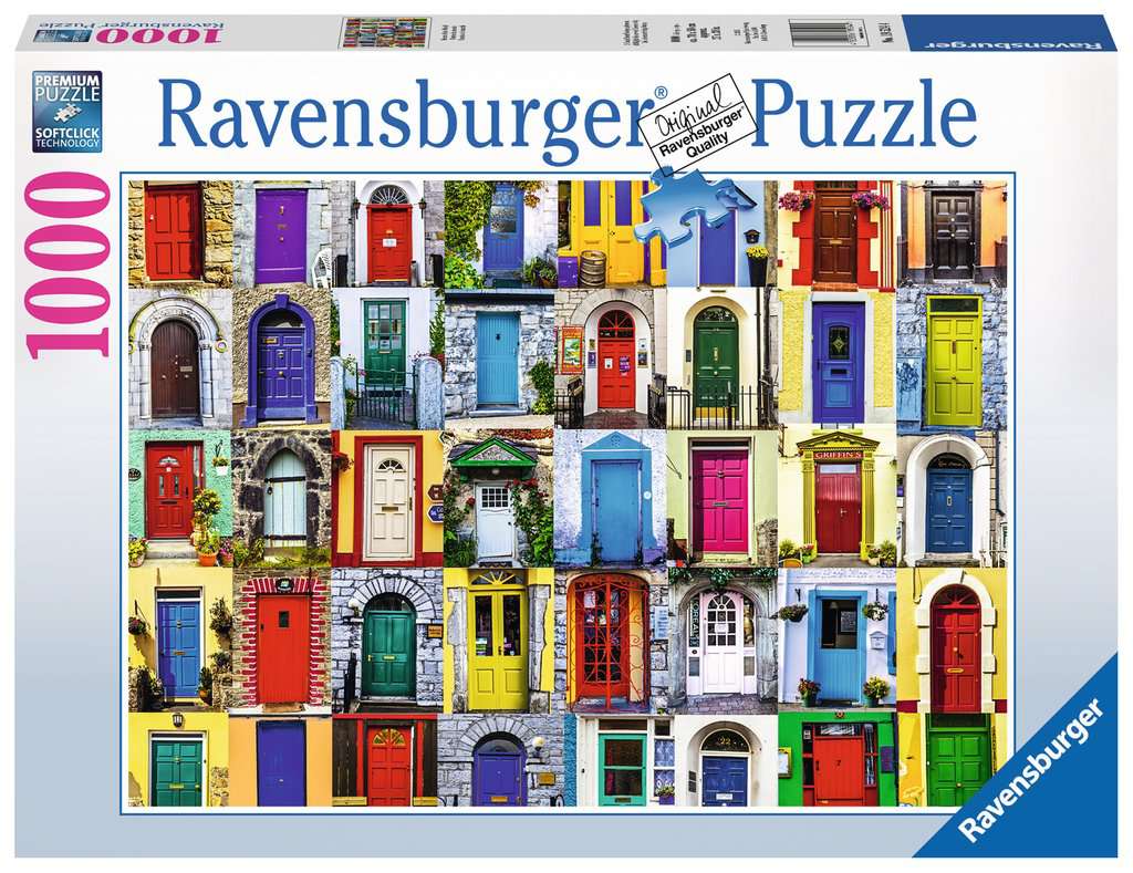 Ravensburger - Puzzle 1000 - Doors of the World (10219524)