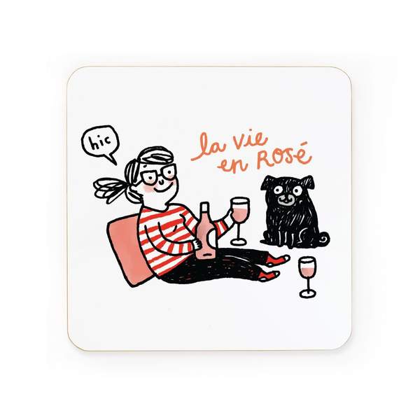 La Vie En Rose Coaster